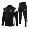 Manchester City Trainings Sweatshirt Pak Quarter-zip 2023-24 Zwarte - Heren